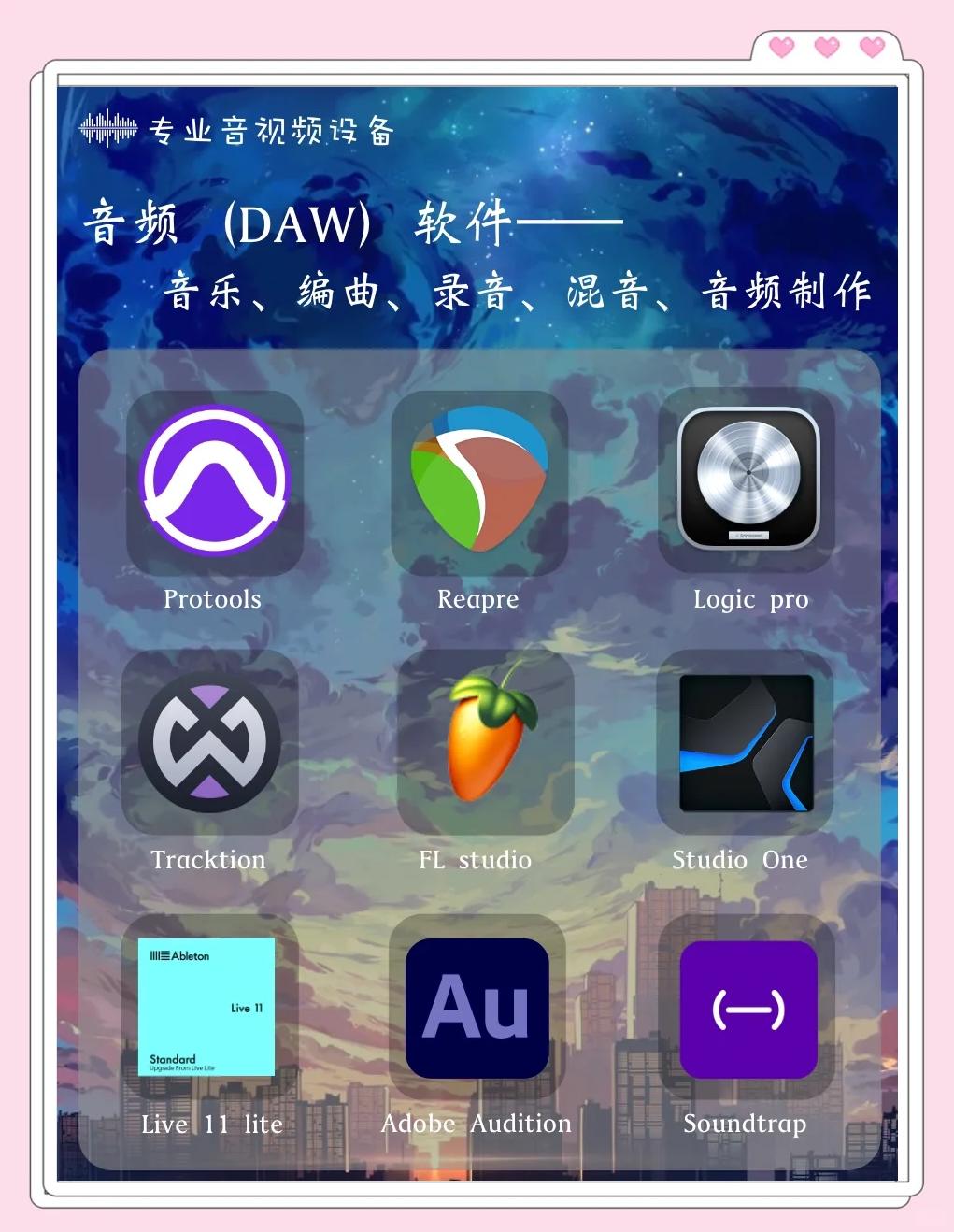 音頻制作全流程 從錄音到混音的必備軟件指南